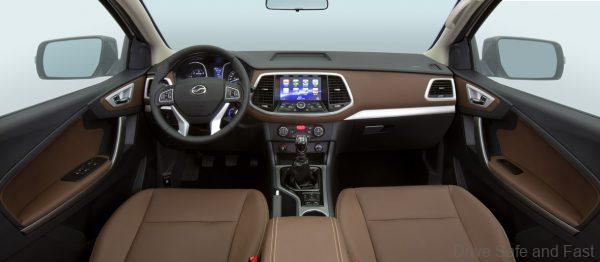 Zhongxing Terralord pickup truck dashboard