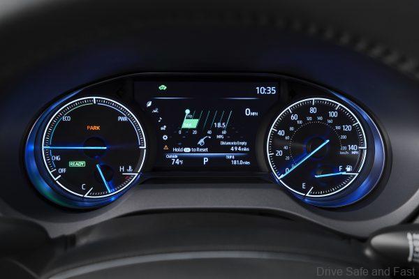 Toyota Venza_meter cluster