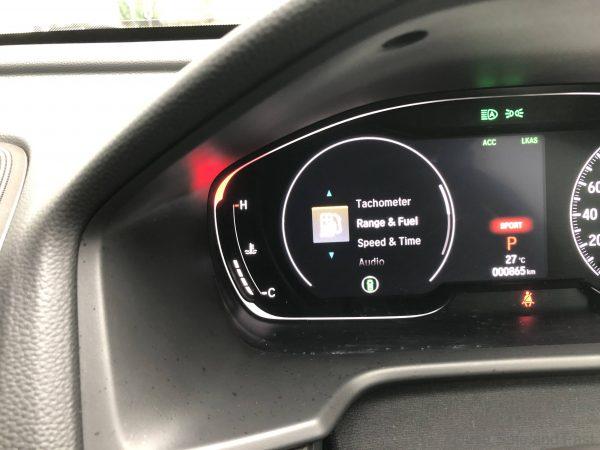 Honda Accord 1.5L Turbo_range meter
