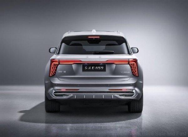 Hongqi E-HS9_rear tail lamps