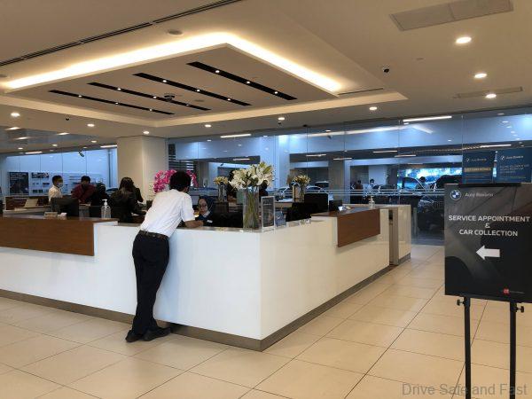 Auto Bavaria service counter