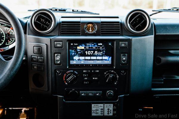 Classic Defender centre console