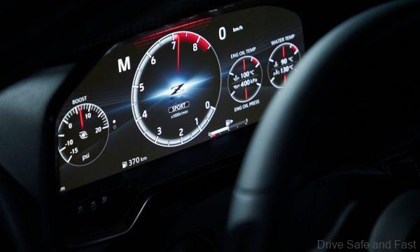 Nissan Z Proto Concept_meter cluster