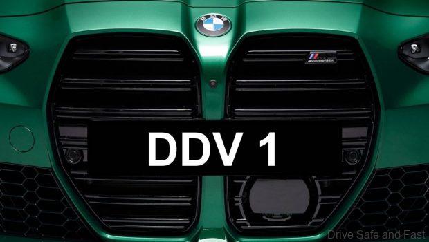 Number Plate DDV 1
