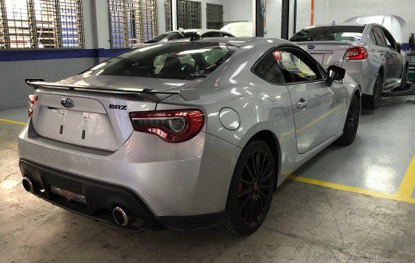Subaru BRZ STi 2018_rear view