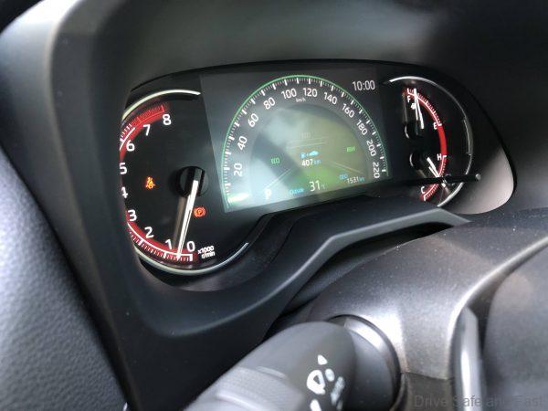 Toyota RAV4_digital meter cluster