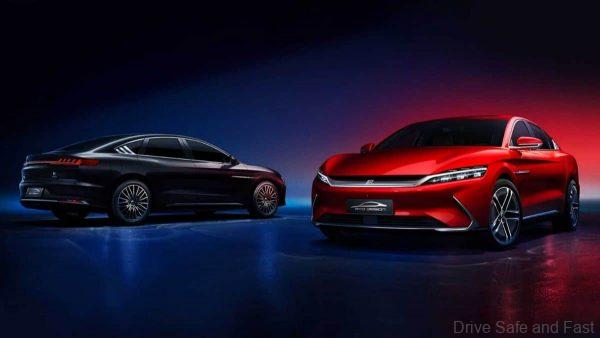 BYD Han EV_front and rear