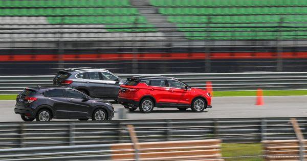 Proton X50 drag race