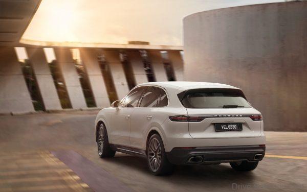 Porsche Cayenne SDAP rear view