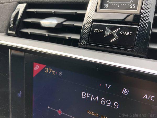 DS 7 Crossback SUV ignition