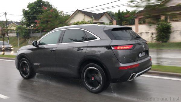 DS 7 Crossback SUV rear