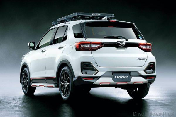 Daihatsu Rocky with accessories_rear