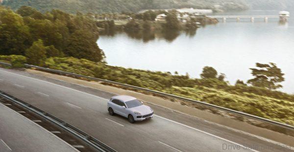 Porsche Cayenne SDAP overhead view