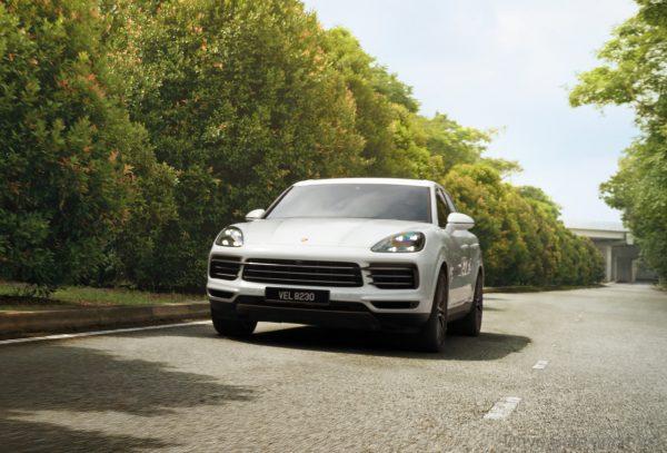 Porsche Cayenne SDAP front view