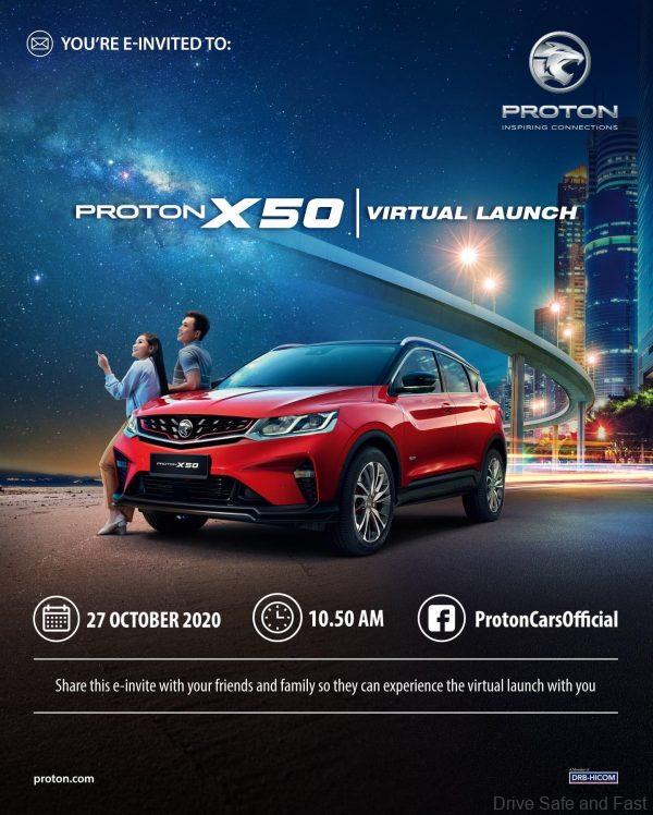 Proton X50 launch
