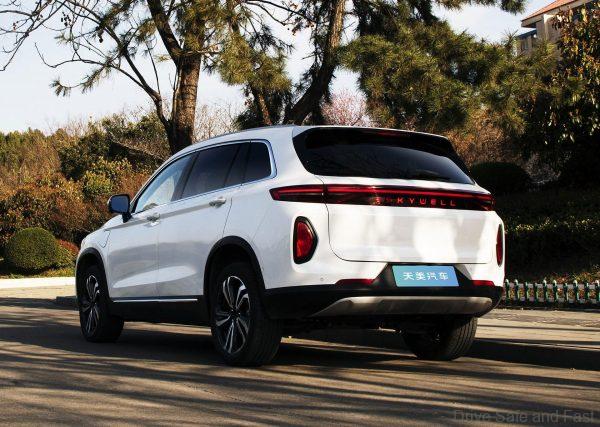 Skywell ET5 rear lamps