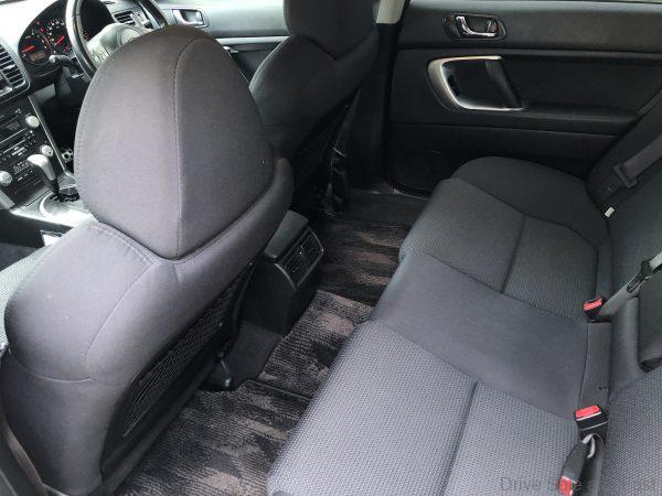 Subaru Legacy GT B4 AWD rear seats