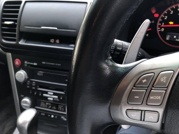 Subaru Legacy GT B4 AWD multi-function steering wheel