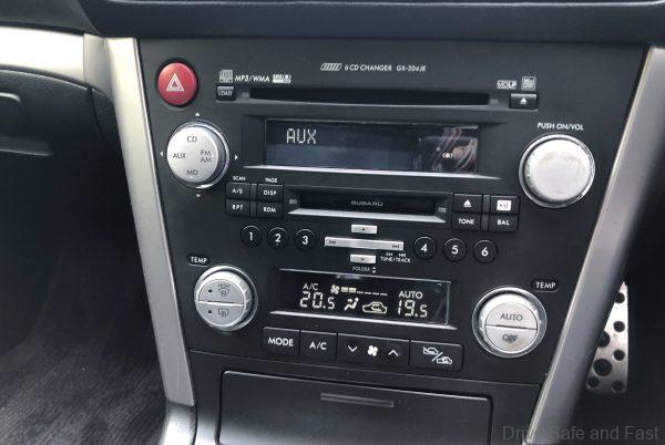 Subaru Legacy GT B4 AWD original audio unit