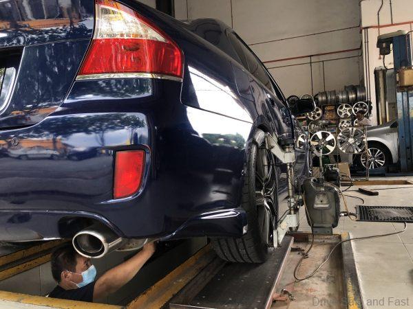 Subaru Legacy GT B4 AWD_alingment