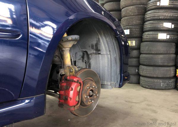 Subaru Legacy GT B4 AWD_suspension