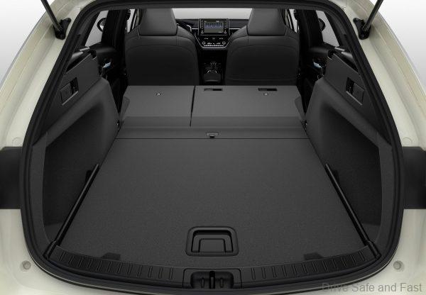 Suzuki Swace Wagon rear cargo space