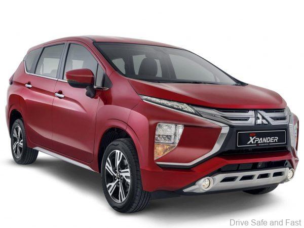 Mitsubishi Xpander red front