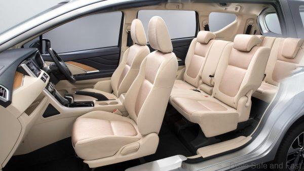 Mitsubishi Xpander cabin seating