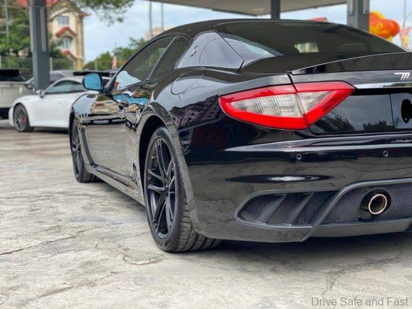 Maserati GranTurismo MC Stradale exhausts