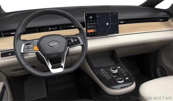 BYD D1 EV cabin cockpit