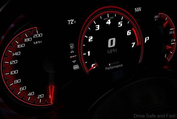 Dodge Durango SRT Hellcat meter cluster