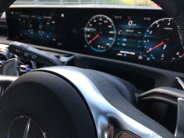 Mercedes-AMG A35 4Matic touch screen