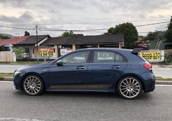Mercedes-AMG A35 4Matic moving