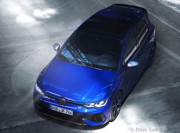 2021 Volkswagen Golf R top view