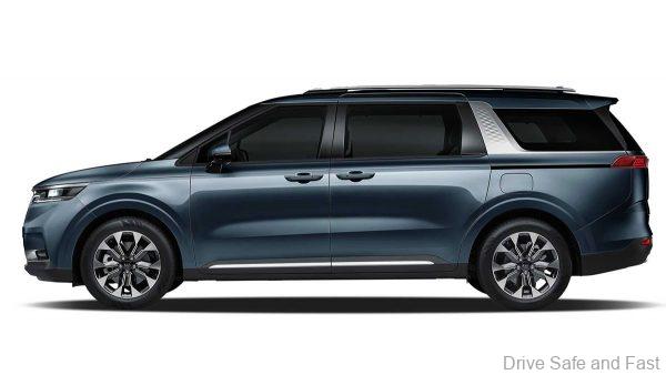Kia Carnival 2021 Model_side view