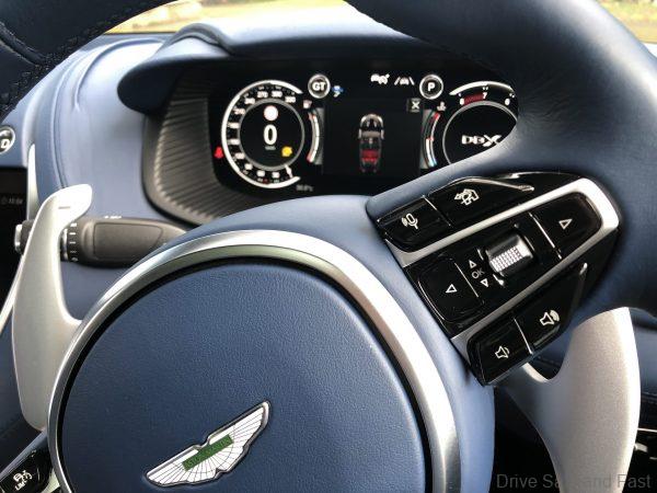 Aston Martin DBX_multi-function steering wheel