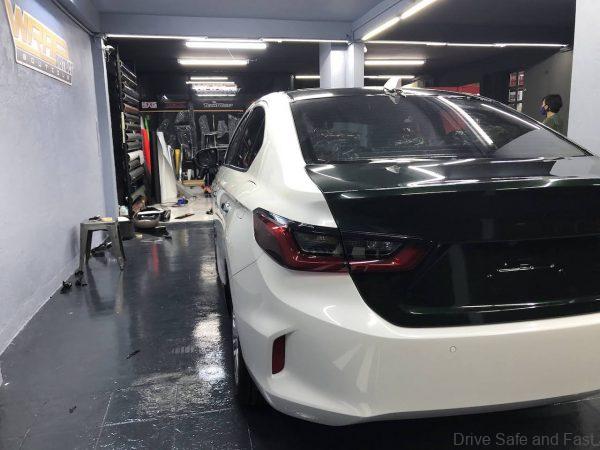 Honda City Gets Vinyl Car Wrap_1