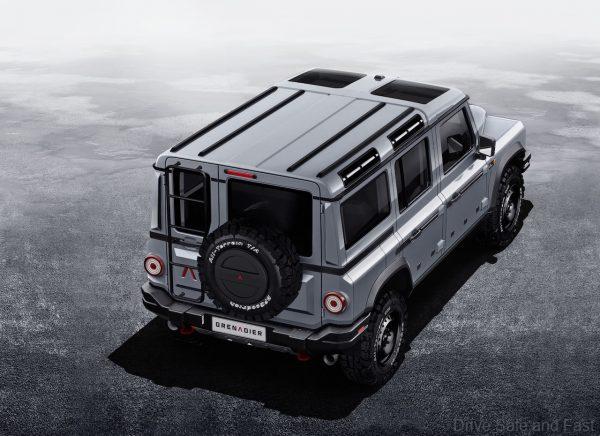 INEOS Grenadier top view