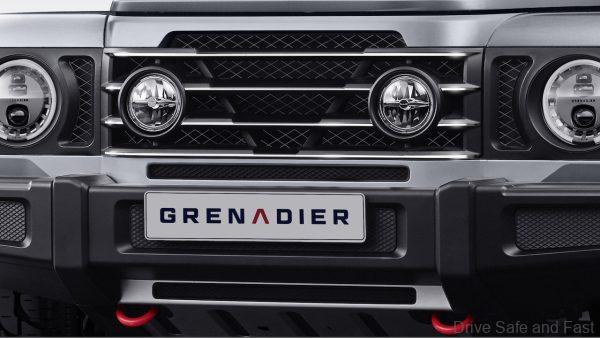 INEOS Grenadier front grille