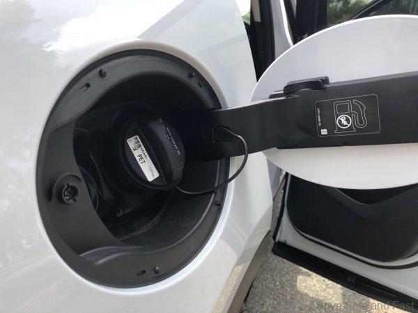 Jaguar E-Pace fuel filler