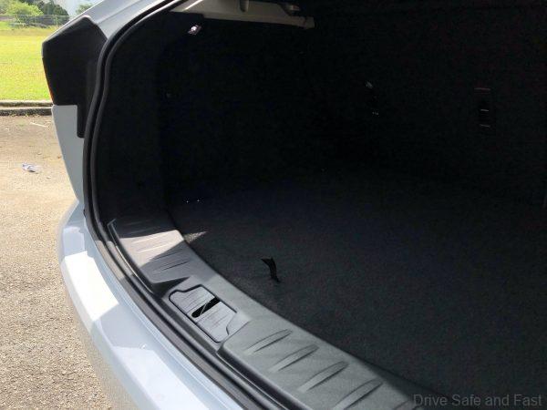 Jaguar E-Pace rear space