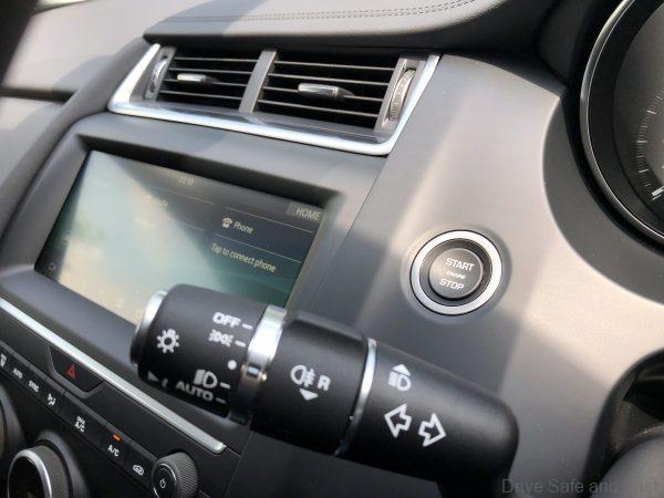 Jaguar E-Pace cockpit