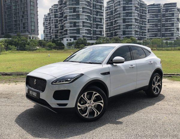 Jaguar E-Pace white colour