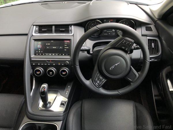 Jaguar E-Pace dashboard