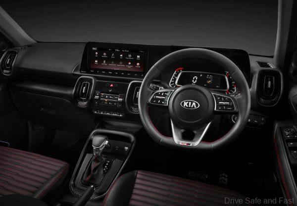 Kia Sonet Crossover meter cluster