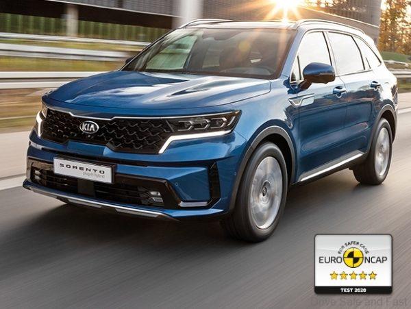 Kia Sorento Gets Five Star Euro NCAP