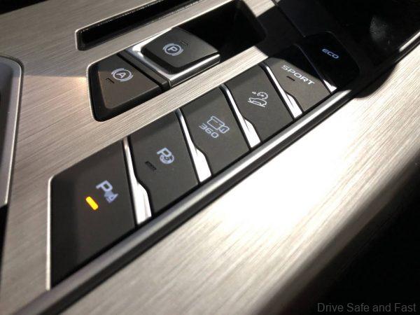 Proton X50 electronic handbrake