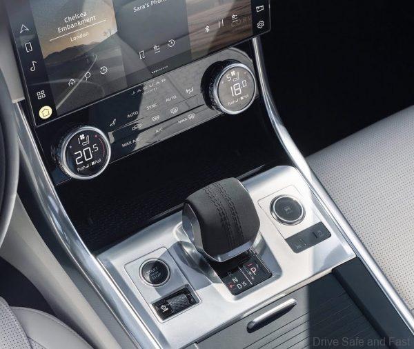 Jaguar E=Pace electronic handbrake