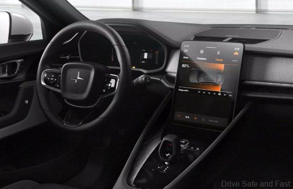 Polestar 2 cockpit