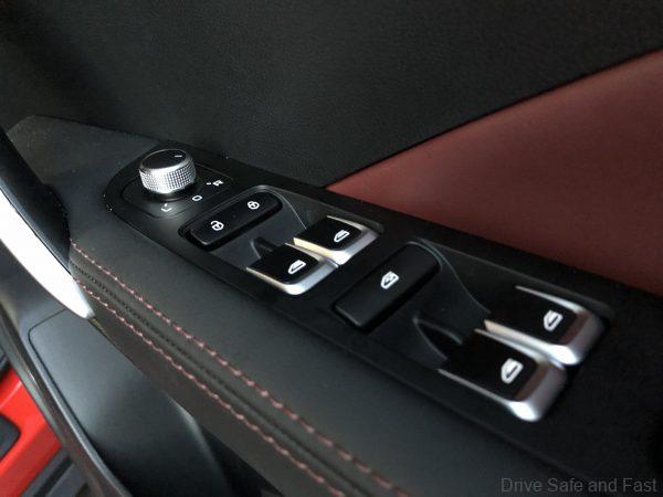 Proton X50 Highline_power window buttons